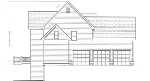 Right Elevation image of MCINTOSH III House Plan